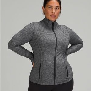 Lululemon grey Define jacket. worn once and in perfect condition.